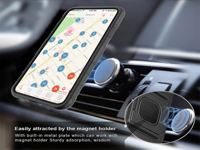 Прочный 3 В 1 Зажим Для Ремня Комбо Сотовый Телефон Кобура Чехол Для Iphone Xs Макс